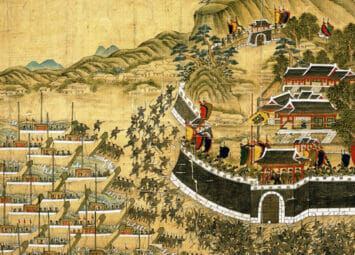 Siege of Busanjin Painting